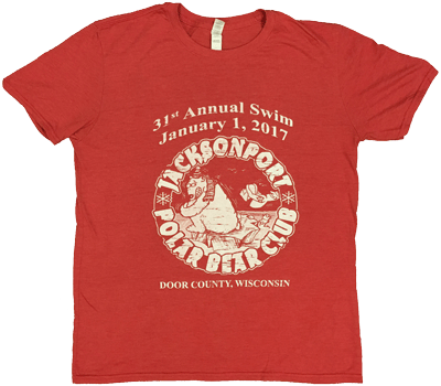 2017 Jacksonport Polar Bear Club Souvenir T-Shirt